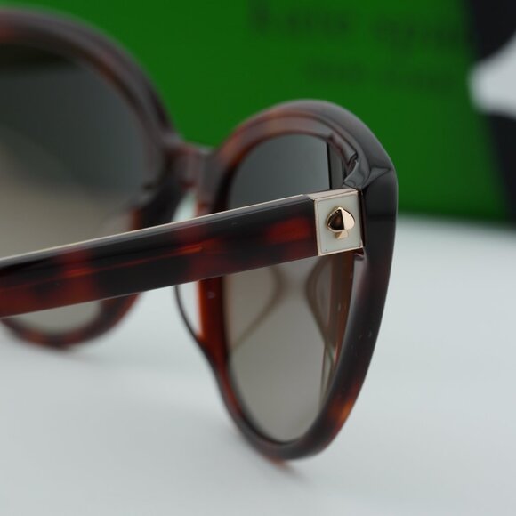 Kate Spade AMBERLEE/S 01NR HA Cat Eye Sunglasses - Havana/Brown main image 11